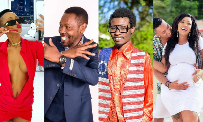 Huddah Monroe, Omosh, Henry Desagu and Vera Sidika with Mauzo