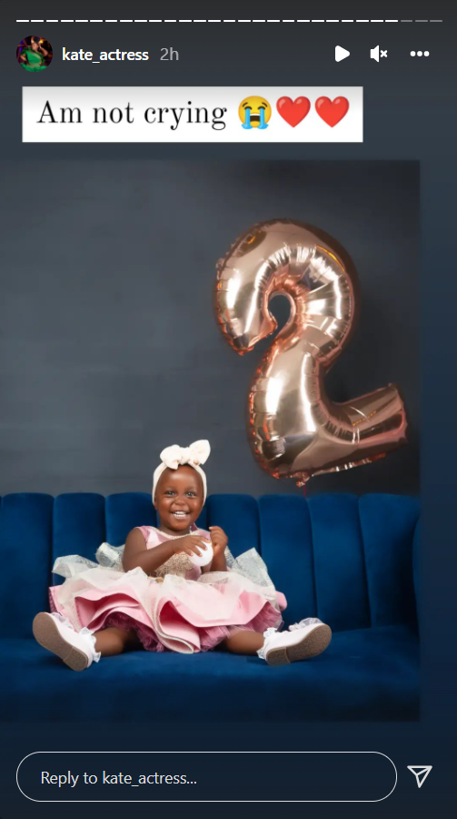 Actor Catherine Kamau-Karanja, Kate Actress celebrates daughter's 2nd birthday with adorable photos