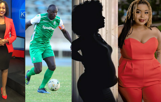 Sharon Momanyi, Dennis Oliech, Anne Kansiime and Mwende Macharia