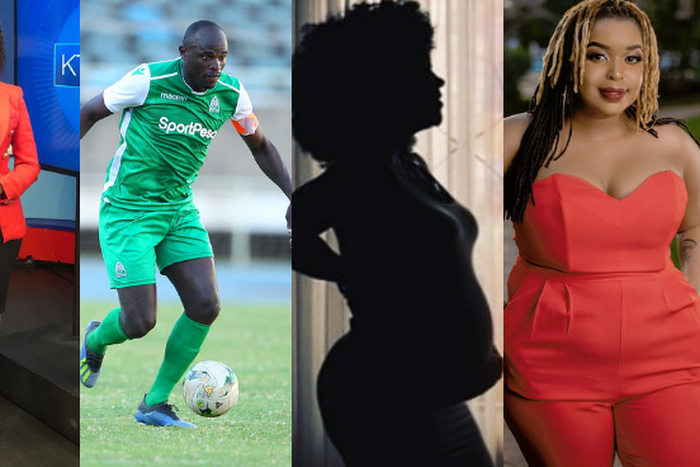 Sharon Momanyi, Dennis Oliech, Anne Kansiime and Mwende Macharia