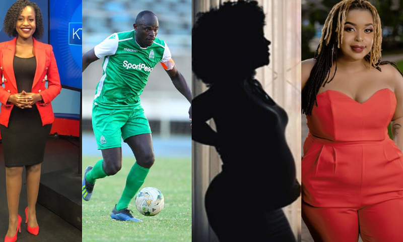 Sharon Momanyi, Dennis Oliech, Anne Kansiime and Mwende Macharia