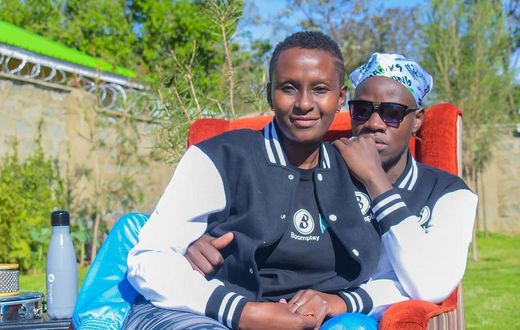 Guardian Angel with his Wife Esther Musila