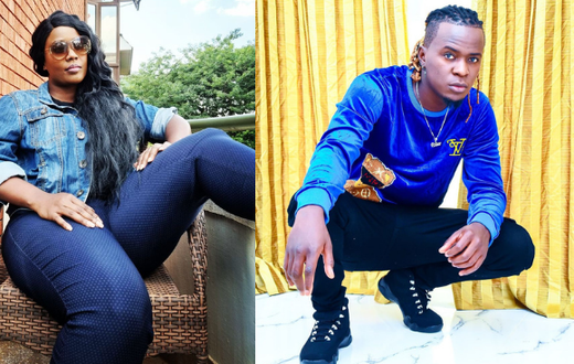 Willy Paul and Sanaipei Tande