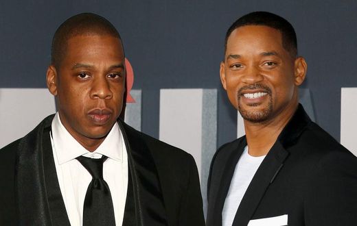 Jay-Z and Will Smith [the richest.com]