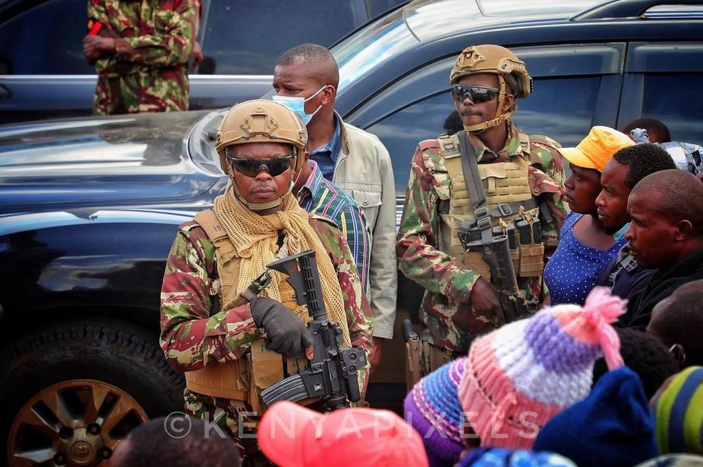 Details of rarely-seen weapons Matiang'i has unleashed on Laikipia bandits