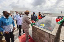 President Uhuru Kenyatta presides over the operationalization of the first berth of the 32-berth seaport
