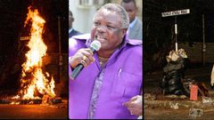 Francis Atwoli's Road in Kileleshwa Vandalized Yet again
