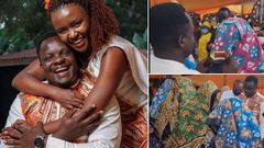 Ferdinand Omondi and his wife Caroline Njeri