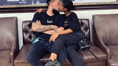Rapper AKA and fiance