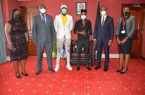 Comedian Eric Omondi finally meets Ezekiel Mutua alongside Churchill & Jalang’o (Photos)