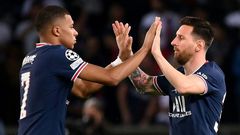 Kylian Mbappe and Lionel Messi led PSG to victory against RB Leipzig in the Champions League in midweek
