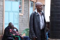 Former bank manager Ben Mwangi during an interview