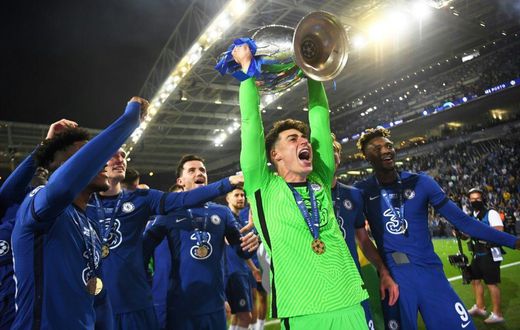 Kepa Arrizabalaga won the Champions League in May