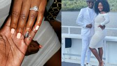 US based Kenyan DJ Shinski proposes to his longtime girlfriend DJ Mochi (Photos)