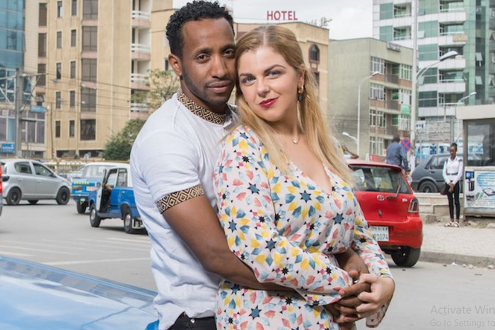 Ariela Weinberg and her boyfriend, Biniyam Shibre