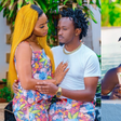 Singer Bahati and Diana Marua