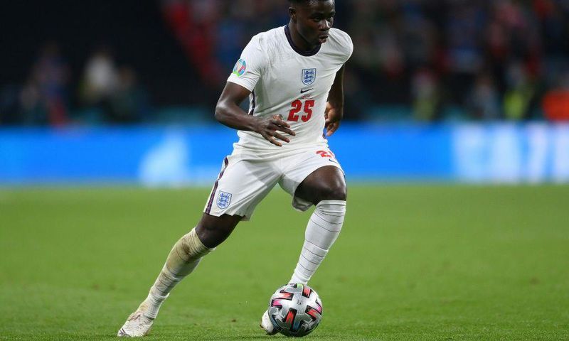 England midfielder Bukayo Saka