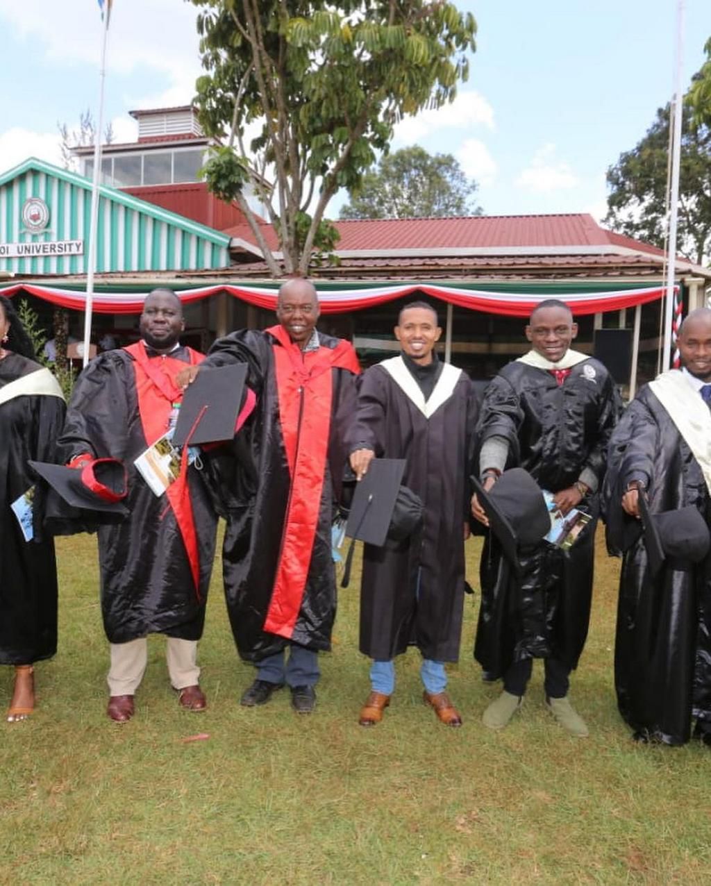 MP Mohamed Ali Graduates from Moi University with a Masters (Photos)