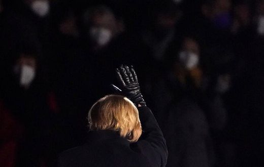 Chancellor Angela Merkel of Germany at her farewell event in Berlin on Thursday.Credit...Clemens Bilan/EPA, via Shutterstock