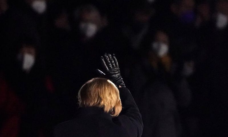 Chancellor Angela Merkel of Germany at her farewell event in Berlin on Thursday.Credit...Clemens Bilan/EPA, via Shutterstock