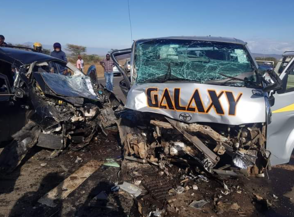 4 dead, several seriously injured after Toyota Wish crashed head-on into Galaxy Sacco matatu
