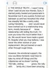 Screen shots shared by Michelle Ntalami showing her conversation with the women her ex had affairs with.