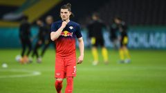 Leipzig captain Marcel Sabitzer looks set to join Bundesliga rivals Bayern Munich