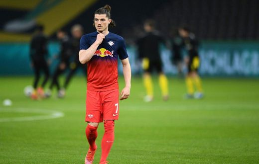 Leipzig captain Marcel Sabitzer looks set to join Bundesliga rivals Bayern Munich