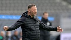 In isolation: coach Pal Dardai is one of four Hertha Berlin staff to have tested positive
