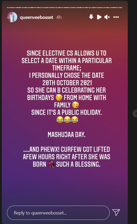 Vera Sidika's post