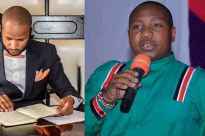 MP Babu Owino and David Ole Sankok