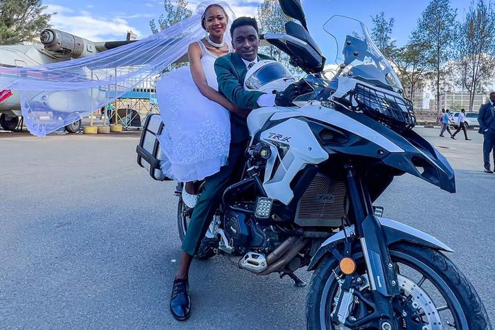 Mac D'mario and his wife Cynthia.