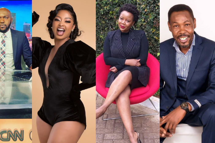 Larry Madowo, Anita Fabiola, Lynn Ngugi and Omosh