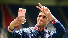 Achraf Hakimi is one of the big-name signings made by PSG as they look to wrestle back the Ligue 1 title from Lille and go all the way in Europe
