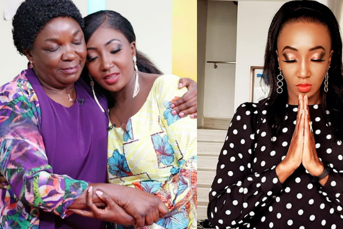 Former Citizen TV Presenter Enid Moraa Mourning her Mother