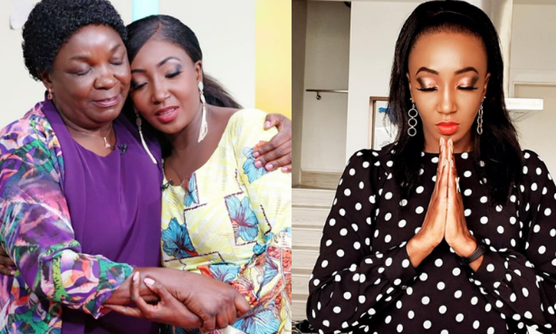 Former Citizen TV Presenter Enid Moraa Mourning her Mother