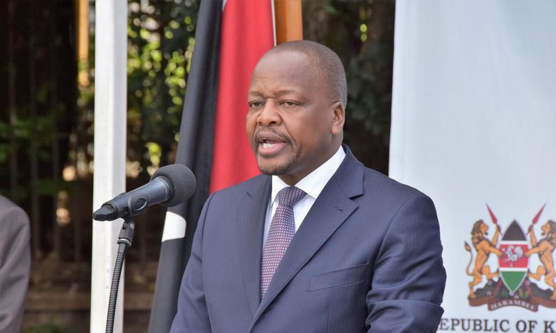 Health CS Mutahi Kagwe