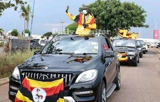 Ugandan athletes received like heroes after returning from Toyko Olympics