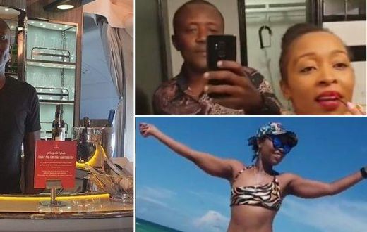 Photos of Maina Kageni's vacation in US