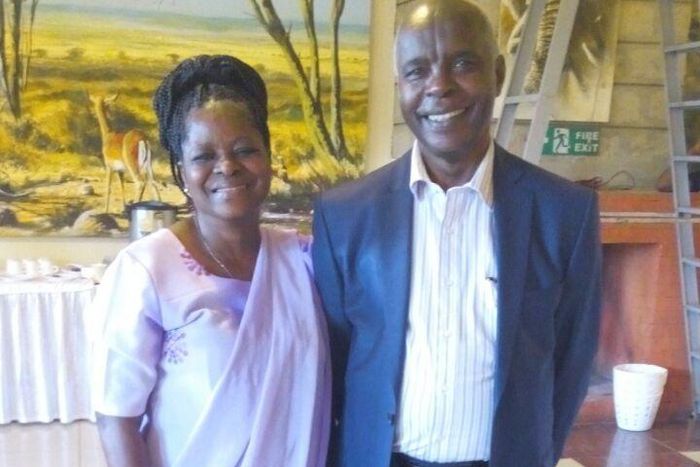Makueni Governor Kivutha Kibwana with his wife Nazi