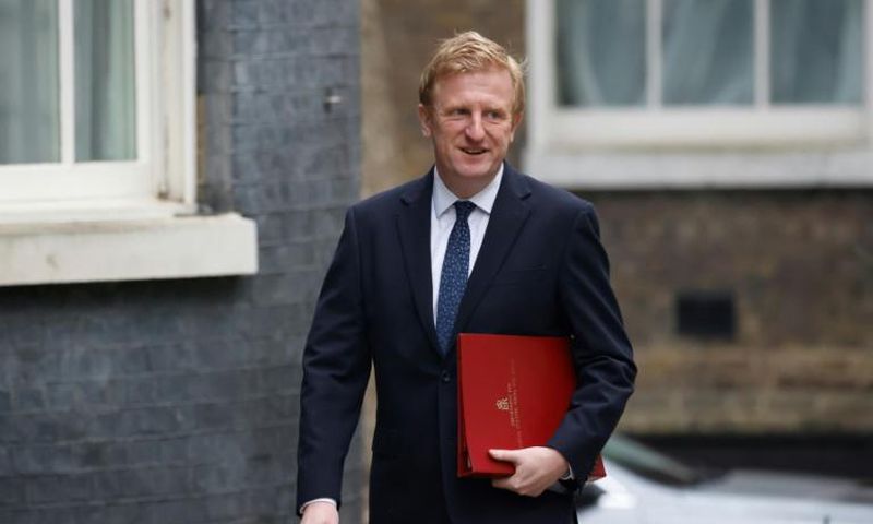 Britain's Culture Secretary Oliver Dowden has vowed to block Euroepan football breakaway league