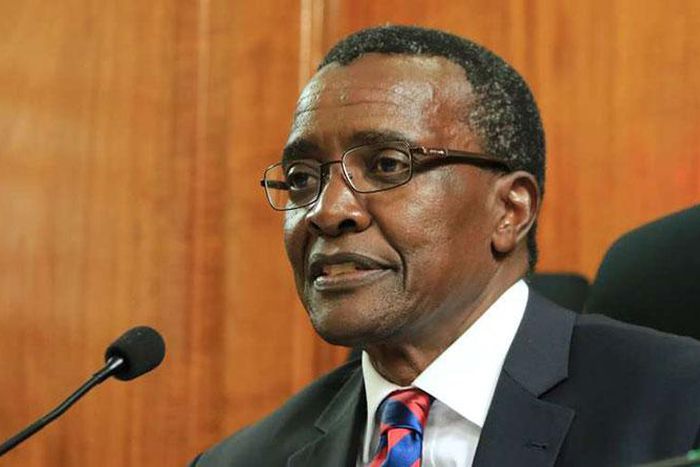 Former Chief Justice David Maraga