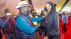 Raila's request to Narok Governor at the burial ceremony of Ntimama's widow