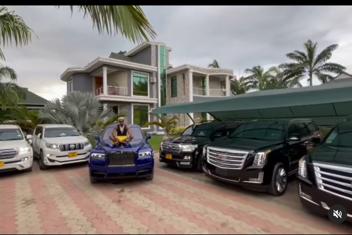 List of Multi-million Cars owned by Diamond Platnumz;  2021 Rolls-Royce Cullinan, BMW X6, Cadillac Escalade Black Edition, Cadillac Escalade Sky Captain Edition, Toyota Landcruiser V8 and Toyota Landcruiser TX