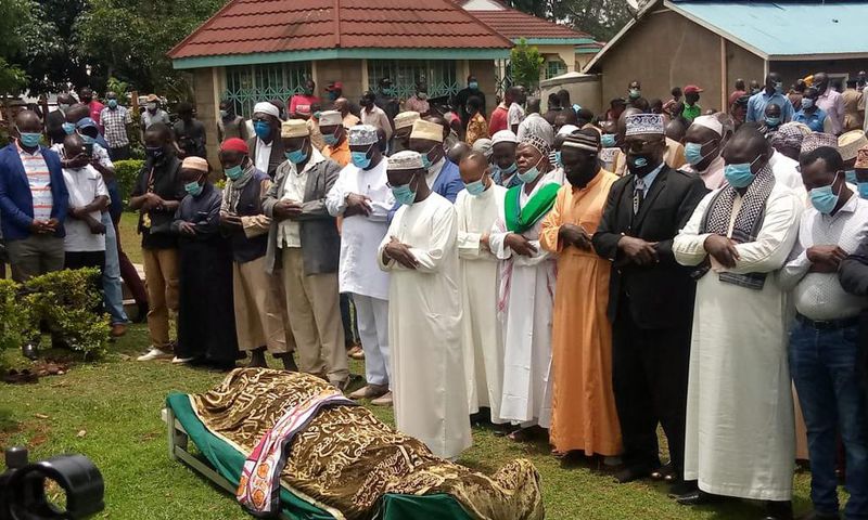 Mama Sarah Obama laid to rest in her Kogelo Home