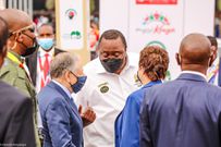 President Uhuru Kenyatta officially flags off the 2021 WRC Safari Rally