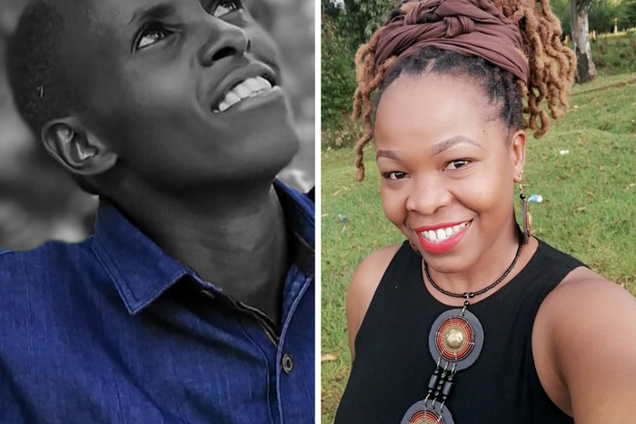 Sam Mwaniki (left), a teacher as well as Dr. Elizabeth Amakove Wala have been selected for the 2021 Facebook Community Accelerator Program, where they will receive training, mentorship and over Sh.5 million in funds to invest in an initiative that exte...