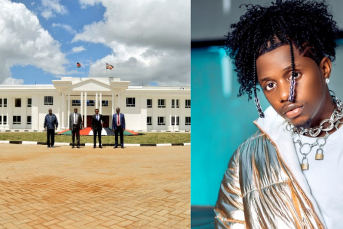 Rayvanny visits Alfred Mutua’s state House after Landing in Kenya