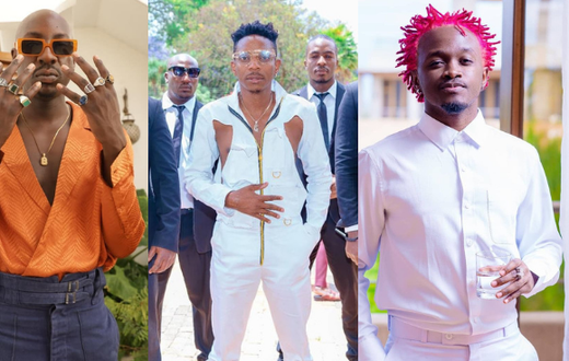 Bien-Aime, Eric Omondi and Bahati