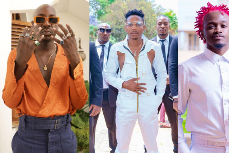 Bien-Aime, Eric Omondi and Bahati